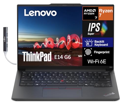 Amazon.com: Lenovo ThinkPad E14 Gen 6 Business Laptop 14.0